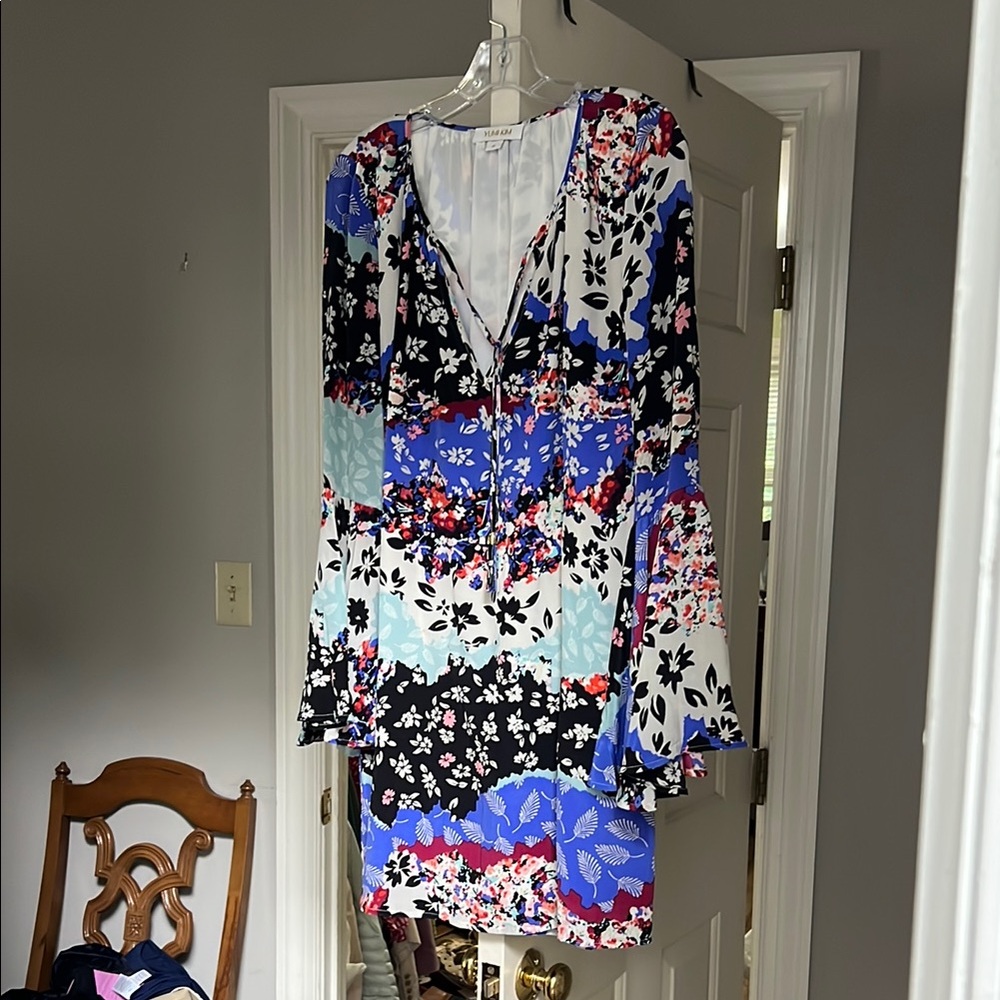 Floral Patchwork Dress